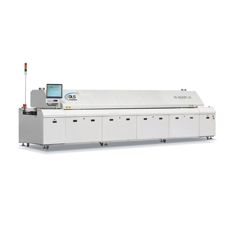 RF8820PC 8zone reflow oven machine