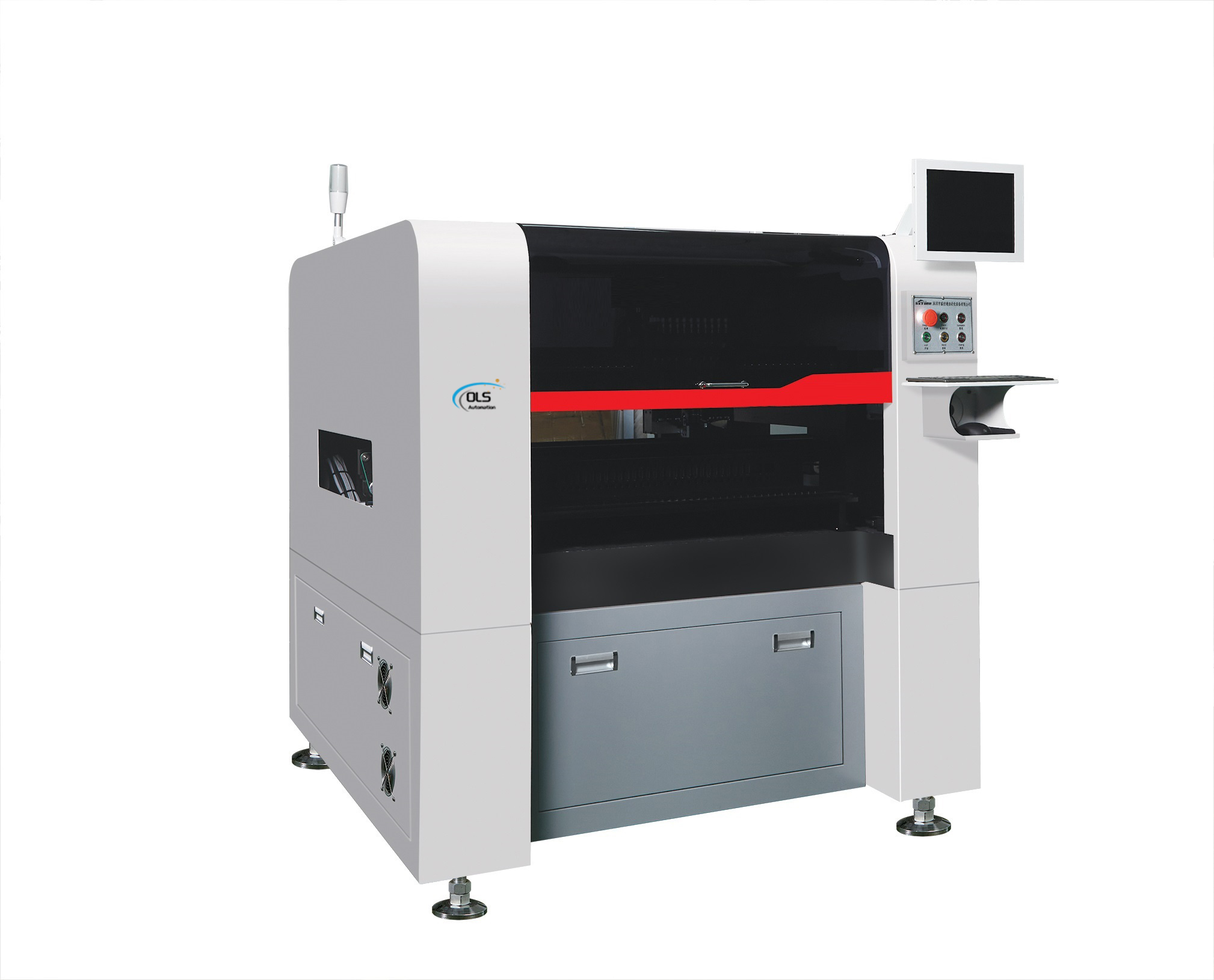 10 head high speed double drive SMT machine